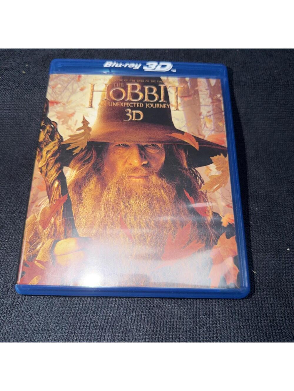 The Hobbit An Unexpected Journey 3D Blu-ray Video Movie Fantasy Adventure